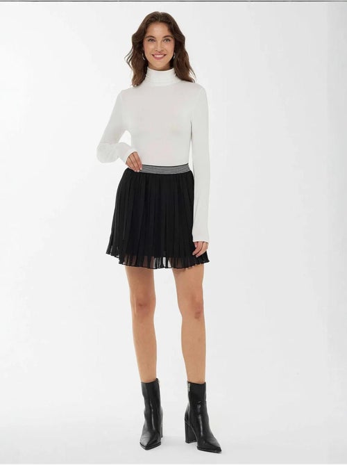 Mini-jupe plissée - Kiabi