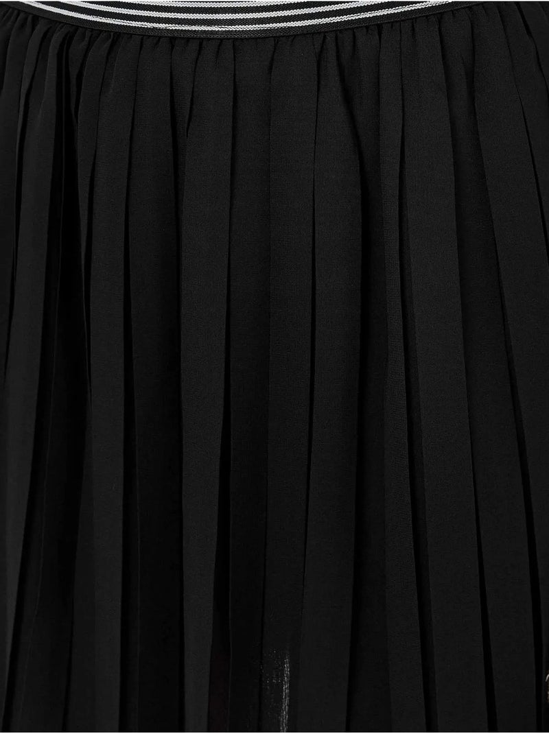 Mini-jupe plissée Noir - Kiabi