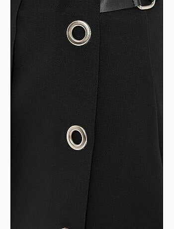 Mini-jupe plissée taille haute hiccup
