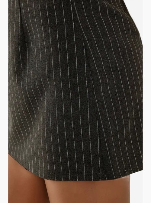 Mini-jupe rayée hiccup - Kiabi Mini-jupe rayée hiccup - Kiabi