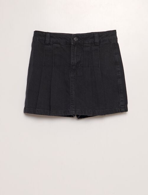 Mini jupe short en jean - Kiabi