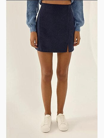 Mini-jupe taille haute hiccup