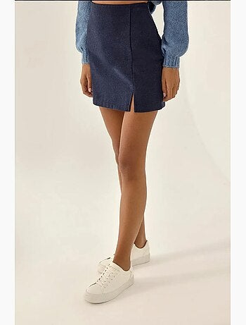 Mini-jupe taille haute hiccup