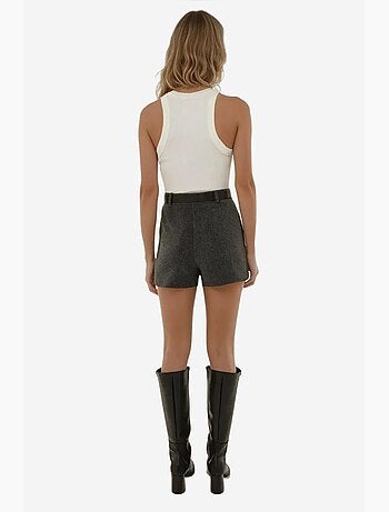 Mini-jupe taille haute hiccup