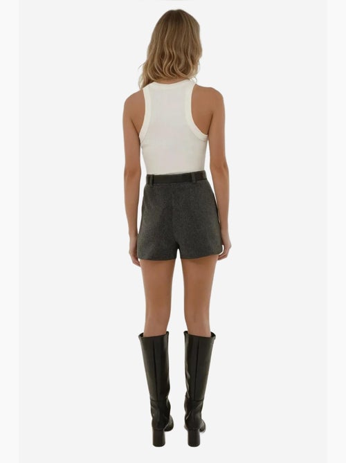 Mini-jupe taille haute hiccup - Kiabi Mini-jupe taille haute hiccup - Kiabi