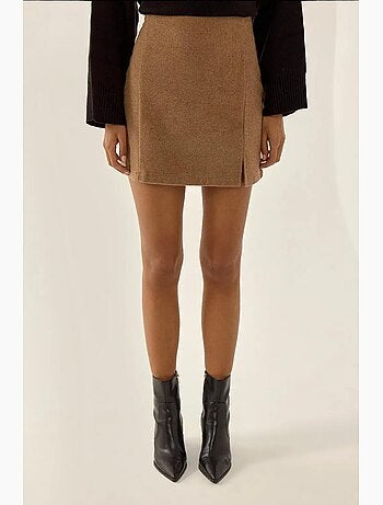 Mini-jupe taille haute hiccup
