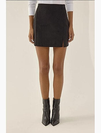 Mini-jupe taille haute hiccup