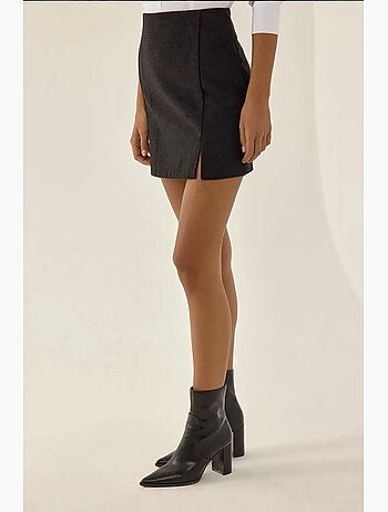 Mini-jupe taille haute hiccup