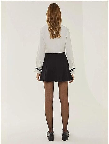 Mini-jupe unie