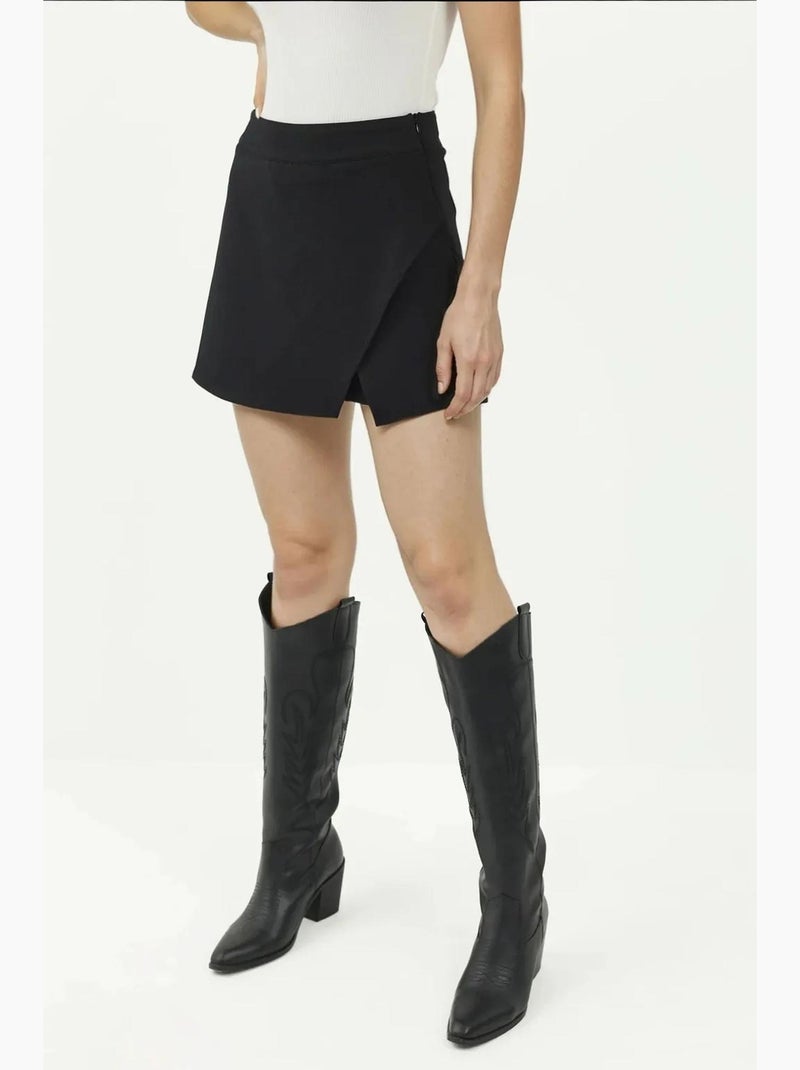 Mini-jupes taille haute hiccup Noir - Kiabi