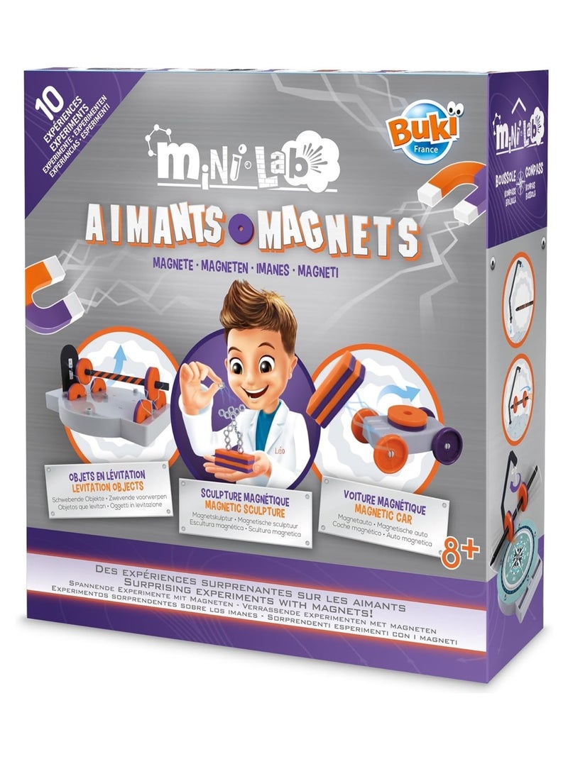 Mini lab Aimants Violet - Kiabi
