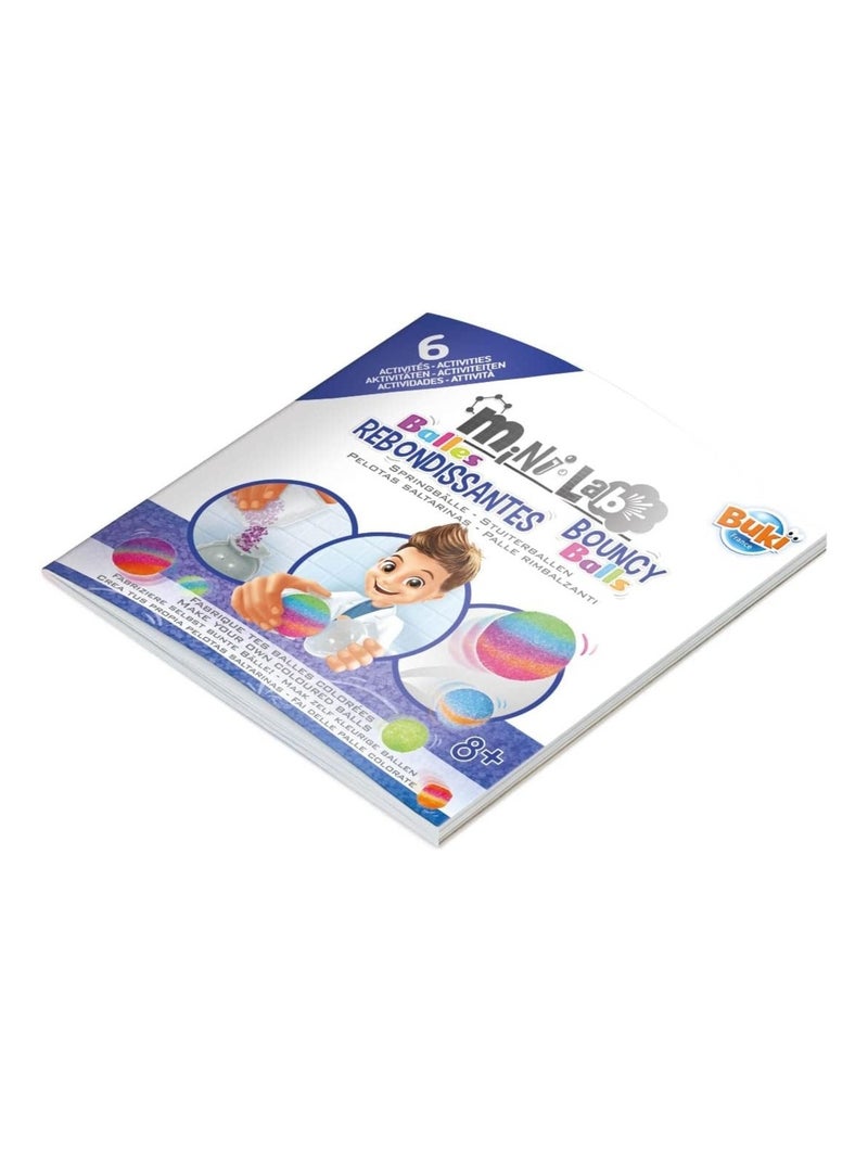 Mini Lab Balles rebondissantes Bleu - Kiabi