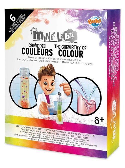 Mini lab Chimie des couleurs - Kiabi