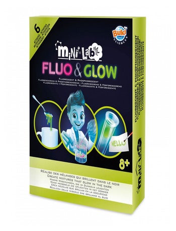 Mini Lab Fluo  And  Glow - Coffret 6 Experiences - Kiabi