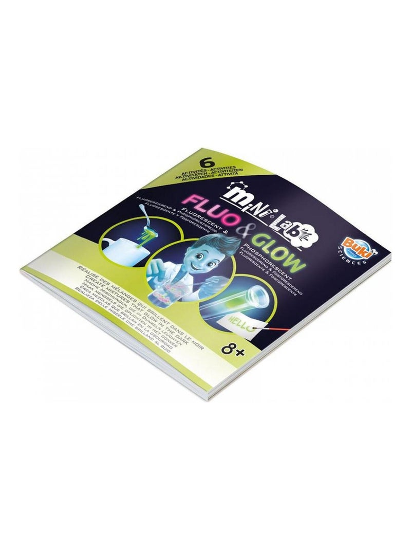 Mini lab fluo and glow - Coffret 6 experiences N/A - Kiabi