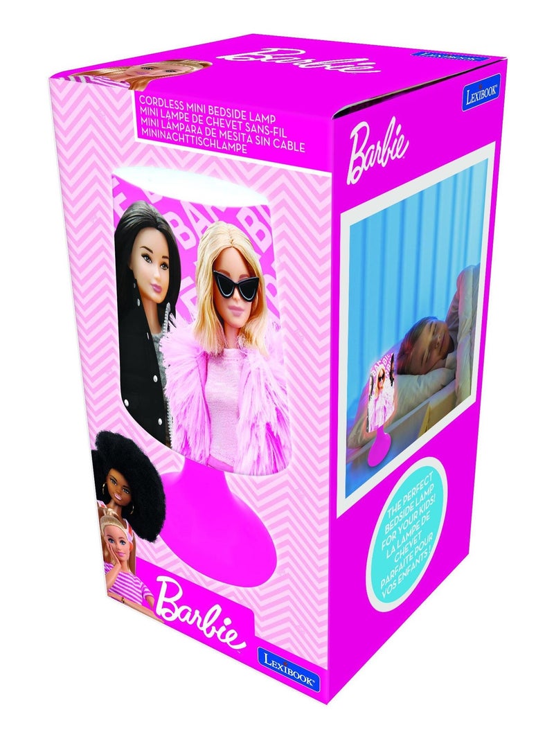 Mini lampe de chevet veilleuse sans fil Barbie Multicolore - Kiabi