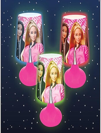 Mini lampe de chevet veilleuse sans fil Barbie