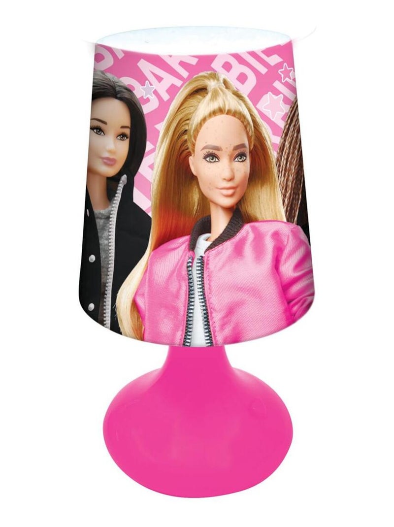 Mini lampe de chevet veilleuse sans fil Barbie Rose - Kiabi