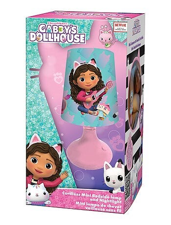 Mini lampe de chevet veilleuse sans fil Gabby et la Maison Magique