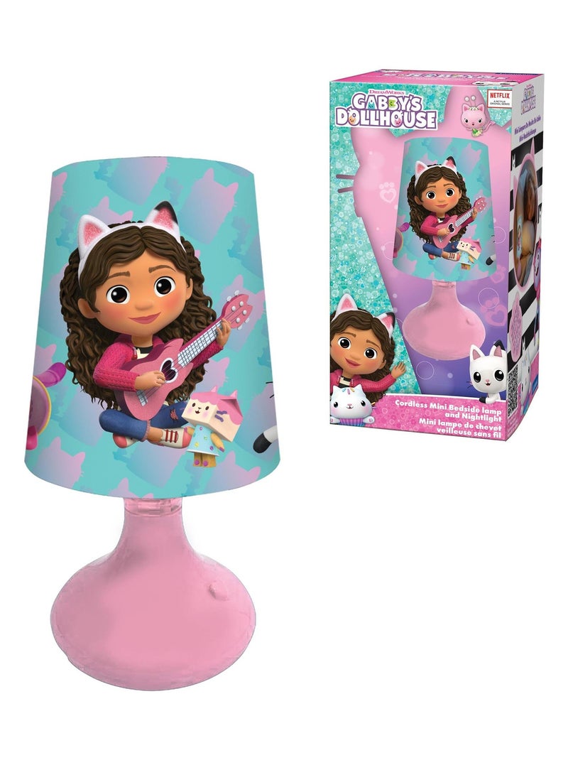 Mini lampe de chevet veilleuse sans fil Gabby et la Maison Magique Rose - Kiabi