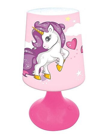 Mini lampe de chevet veilleuse sans fil Licorne