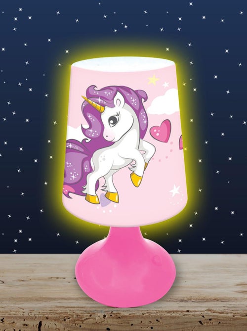 Mini lampe de chevet veilleuse sans fil Licorne - Kiabi Mini lampe de chevet veilleuse sans fil Licorne - Kiabi
