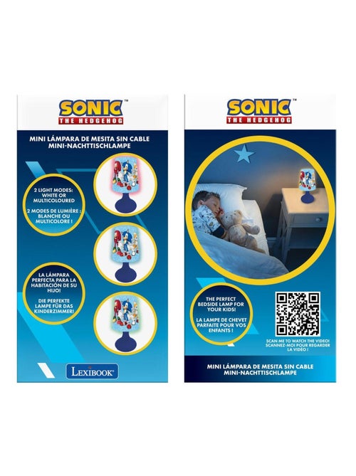 Mini lampe de chevet veilleuse sans fil Sonic - Kiabi