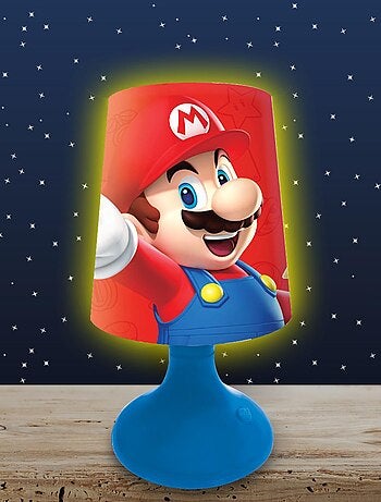 Mini lampe de chevet veilleuse sans fil Super Mario