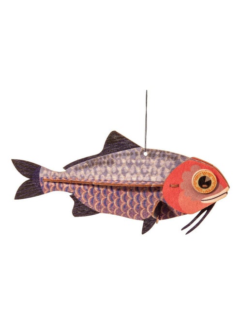 Mini maquette poisson 3D en bois à monter - Pirouette Cacahouète - Kiabi