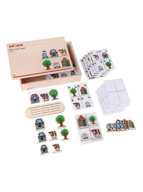 Mini Midi Maxi Jeu d'apprentissage - jeu Montessori - Kiabi