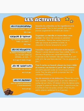 Mini-mondy - 90 cartes Cuisine - langage