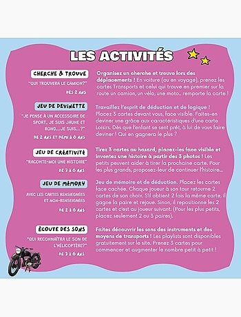Mini-mondy - 90 cartes loisirs - langage