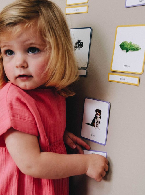 Mini-mondy - 90 cartes Maison - langage - Kiabi