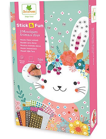 Mini mosaïques Animaux doux