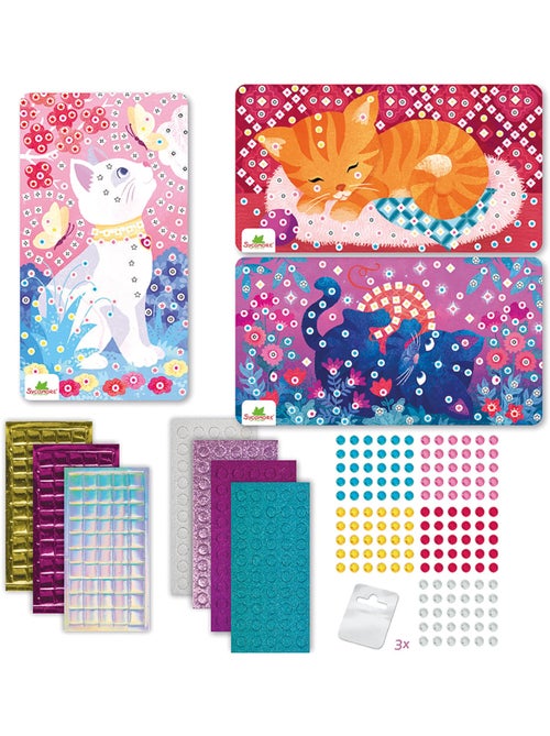 Mini mosaïques chats - Kiabi