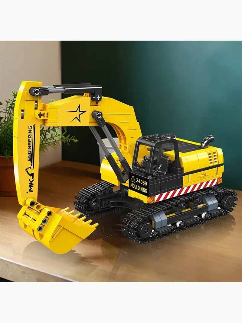 Mini-pelleteuse Noir Jaune - Kiabi