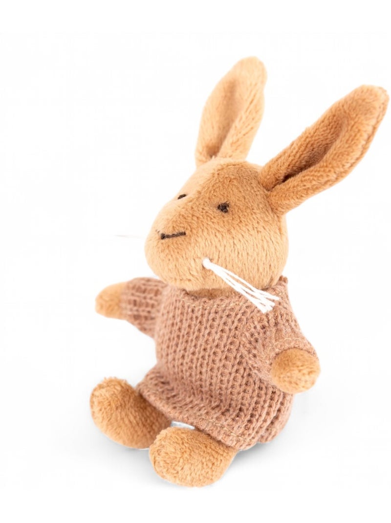 Mini peluche lenny le lapin Marron - Kiabi