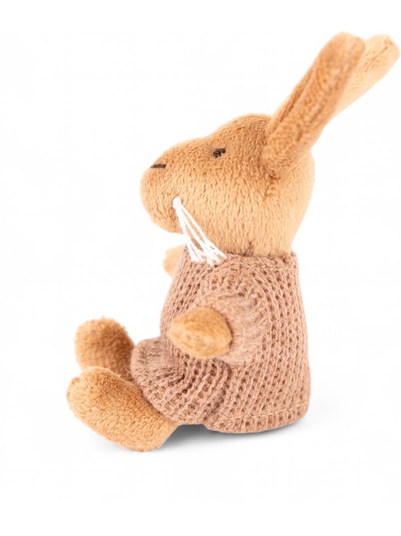 Mini peluche lenny le lapin Marron - Kiabi