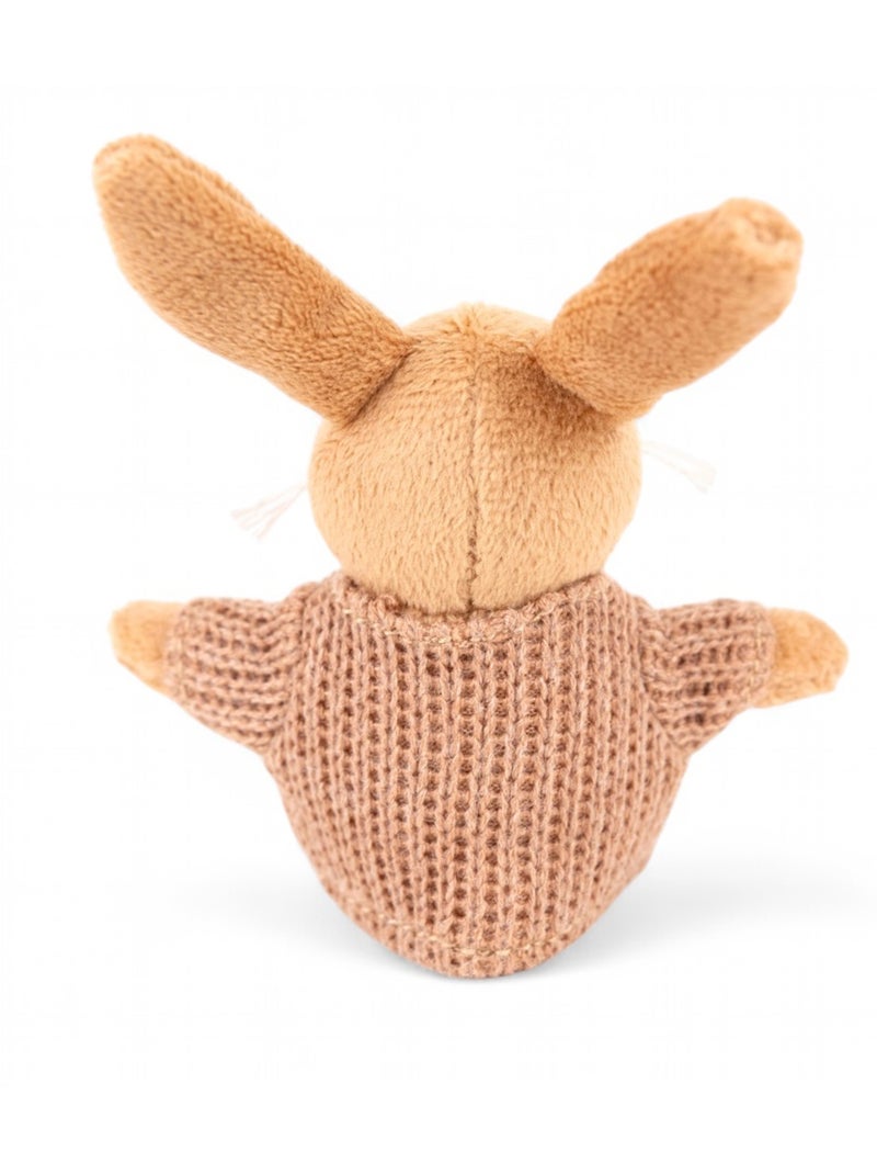 Mini peluche lenny le lapin Marron - Kiabi