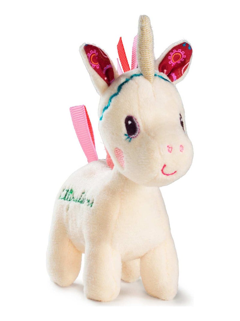 Mini peluche Louise la licorne (13 cm) Ecru - Kiabi