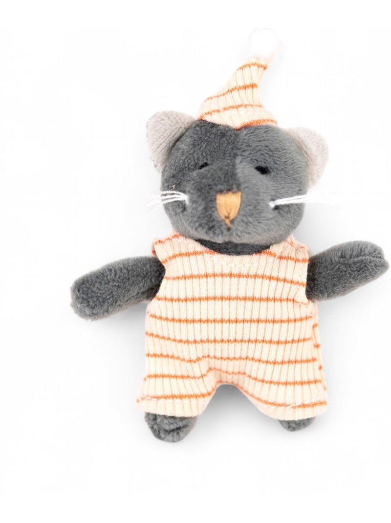 Mini peluche malo le chat Gris - Kiabi