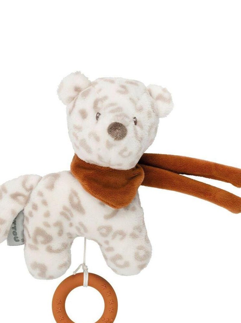 Mini Peluche Musicale Jungo Léopard Des Neiges Boris & Jungo (19 Cm) Beige - Kiabi