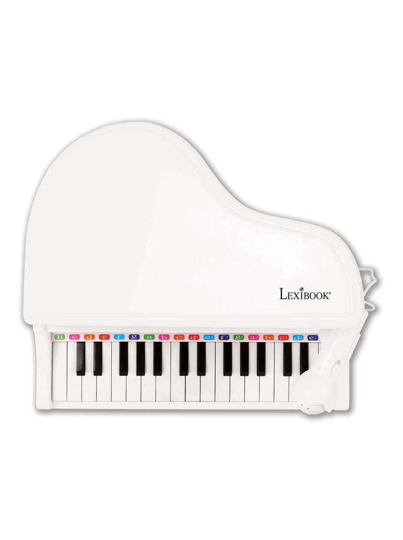 Mini piano à queue électronique avec micro Blanc - Kiabi