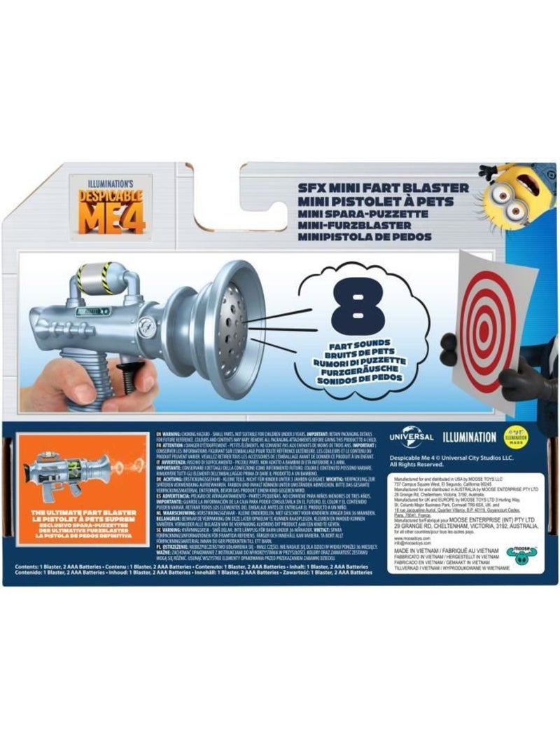 Mini pistolet à prouts - moi moche et méchant 4 - 8 bruit différents Gris - Kiabi