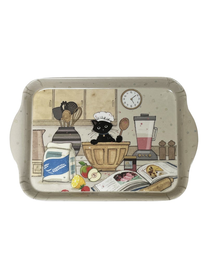 Mini plateau chaton patissier Beige - Kiabi