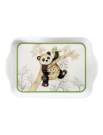 Mini plateau en mélamine panda Kook