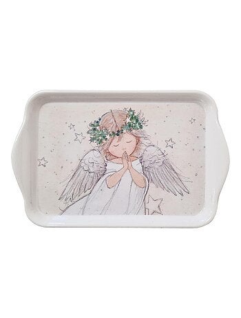 Mini plateau Prière d'ange rectangulaire en mélamine