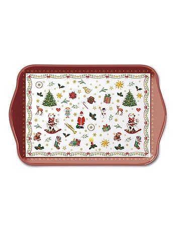 Mini plateau rectangulaire noël