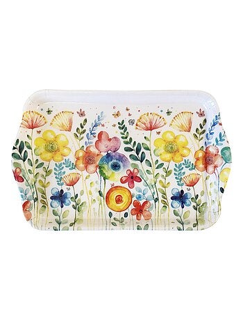 Mini plateau rectangulaire printemps éclatant