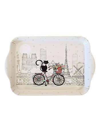 Mini plateau rectangulaire un chat à Paris